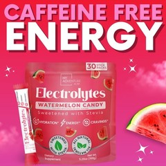 Electrolytes Drink Mix – Caffeine-Free Energy, 30 Servings