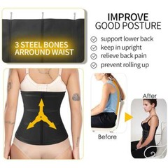 Women Waist Trainer Neoprene Belt Sauna Sweat Body Shaper Tummy Slimming Girdle