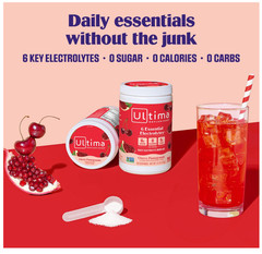 Ultima Replenisher Cherry Pomegranate Electrolyte 90Sv Sugar Free
