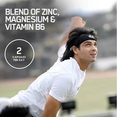 Optimum Nutrition ZMA 60 Caps Zinc Magnesium Aspartate | Strength & Recovery c99
