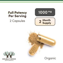 Organic Lions Mane Mushroom Capsules 120 Count, for Focus Support and Immune …