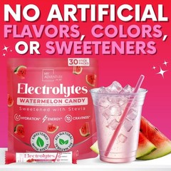 Electrolytes Drink Mix – Caffeine-Free Energy, 30 Servings
