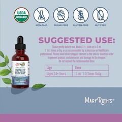MaryRuth’s Lymphatic Support Herbal Blend Liquid Drops – USDA Organic Lymphatic