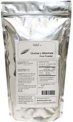 NuSci 100% Pure Choline L-Bitartrate Powder 2270g (5.0lb) smart cognitive