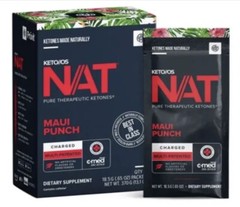 Prüvit Ketones NAT 20 Packets Charged MAUI PUNCH / Exp 2025