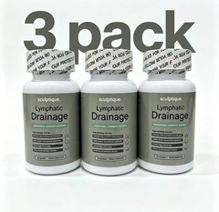 3 PACK Sculptique Lymphatic Drainage Capsules Lymphatic Drainage 60 Capsules