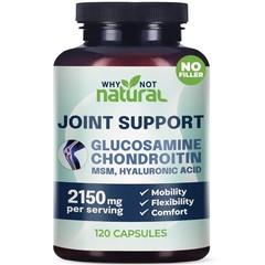 Why Not Natural Glucosamine Chondroitin MSM–Joint Support for Mobility & Comfort