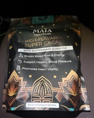 MAIA Ceremonial High-Flavanol Super Cacao with NATTOKINASE 7oz 30 servings
