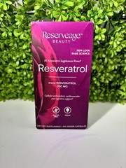 Reserveage Resveratrol 250mg – 120 Veg Caps Exp 1/27🔥