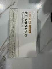 Olive 3 Premium Extra Virgin Dietary Supplement 14 Packets Vegan Gluten Free New
