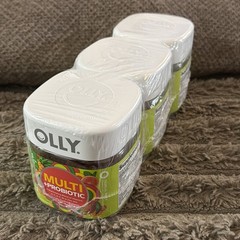 Lot Of 3 – OLLY Multi + Probiotic Gummies 70ct Each – 05/27