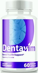 Dentavim Advanced Dental Support Capsules for Healthy Teeth and Gums 60ct