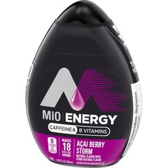 Mio Energy Liquid Water Enhancer Acai Berry Storm 1.62 Fl Oz (Pack of 2)
