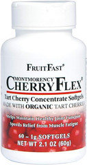 Cherryflex 100% Red Tart Organic Cherry Concentrate Supplement – Chewable Softge