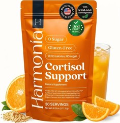 Harmonia Cortisol Cocktail Supplement Drink – Stress & Sleep Support, 30 Serving