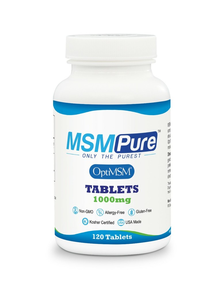 Kala Health MSMPure MSM Tablets, 1,000mg per tablet