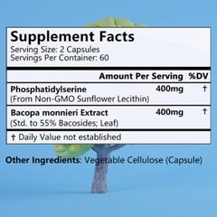 Phosphatidylserine Capsules-Healthy Brain-Concentration-Cognitive Energy