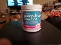 wellah Pump-It-Up Creatine Monohydrate BLUEBERRY POMEGRANTE – 9.1 oz. 04/2028