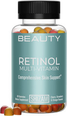 Retinol Vitamin a Gummies, Gummy Vitamins for Clear Complexion & Glowing Skin: A
