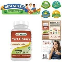 Tart Cherry Extract 1000 mg 60 Vcaps