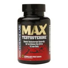 Md Science Labs Swiss Navy – MAX Testosterone 60 Tablets