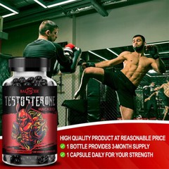 A Powerful Blend of Maca and Ginseng – Natural & Non-GMO 120 Capsules