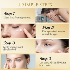 ASAMO Retinol & Vegan Collagen Eye 0.7 Fl Oz (Pack of 1), Whispering Brass