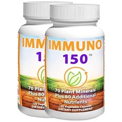 1-3 bottles of immune 150immune support supplement, containing 70plant minerals-