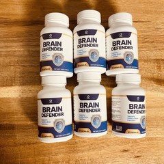 (6 Pack) Brain Defender Support Healthy Brain Function 180 Capsules