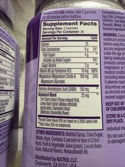 Natrol Sleep & Restore Melatonin Free Gummies Cherry 60ct (2 Pack) Exp 03/27