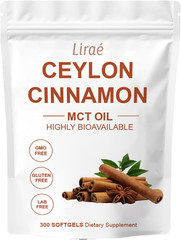 Ceylon Cinnamon Softgels, Ceylon Cinnamon Soft Gels 7200Mg Equivalent with Mc…