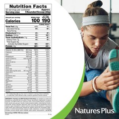 NaturesPlus SPIRUTEIN, Vanilla 2.12 lbs, Pack of 2 Spirulina Protein Powder…