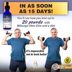 Melange Ultra Slim UNISEX Weight Loss Drops 2 oz