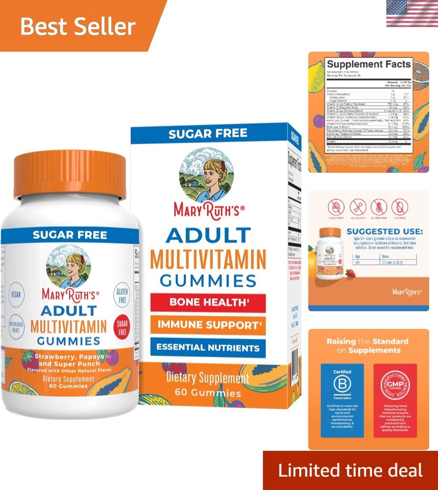 Multivitamin for Women and Men | Sugar Free | Adult Multimineral Gummy with V…