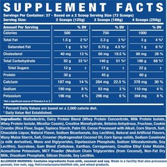 Ronnie Coleman Signature Series King Mass XL Mass Gainer Protein Powder – Van…