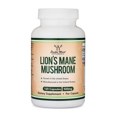 Organic Lions Mane Mushroom Capsules 120 Count, for Focus Support and Immune …