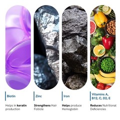 Be Body.wise Biotin Hair Gummies 60 Strawberry Gummies