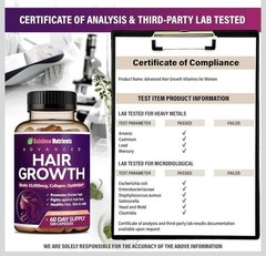 Rainbow Nutrients Advanced Hair Growth-Promote Hair Growth and Prevent Hair Loss