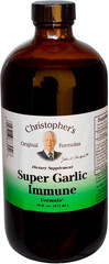 Super Garlic Immune Syrup – 16 Fl Oz Herbal Blend, Pure & USA Made
