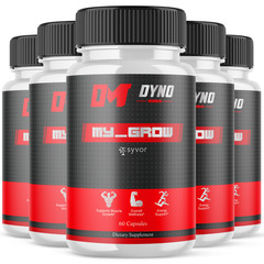 (5 Pack) Dyno My Grow Advanced Male Support Pill DynoMyGrow Vitamin 300 Capsules