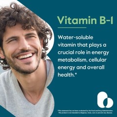 Vitamin B-1 (Thiamin) 500mg (120 Vegetarian Capsules) – No Stearates – Vegan