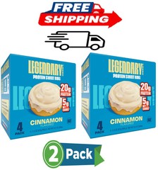 Legendary Foods Protein Sweet Roll – Cinnamon 4 Pk