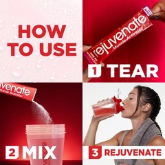 Rejuvenate Muscle Activator™, Drink Mix, Raspberry Burst, 30 Stick Packets, 0.19