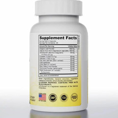Pure Peak Candida Cleanse 60 Vegan Capsules Probiotic Gut Health Support