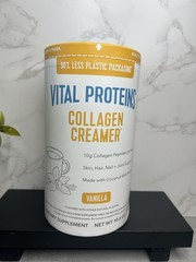 Vital Proteins Collagen Creamer Vanilla Powder 10.6 oz Non-GMO Exp 10/2027