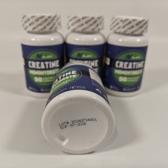NoavII Creatine Monohydrate Capsules for Muscle Gain 360, 4 pack, 300g Total