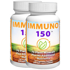 1-3 Pack Immuno 150, Immune Support Supplement, Packed with 70 Plant Minerals