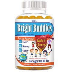 Focus Kids Gummies for Kids Brain Focus Support,Attention,Focus Brain60-20/12/25