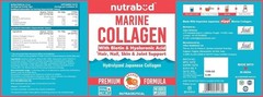 Nutrabud Japanese Marine Collagen Powder Women Men Skin Radiance Healthy Hair