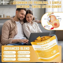 SWIYIE Lutein Gummies – Eye Health Support with Lutein & Zeaxanthin, 60 Gummies